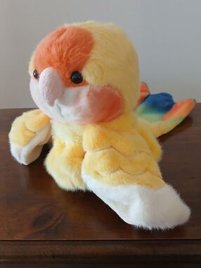 Plush Sunburst Bird Puppet